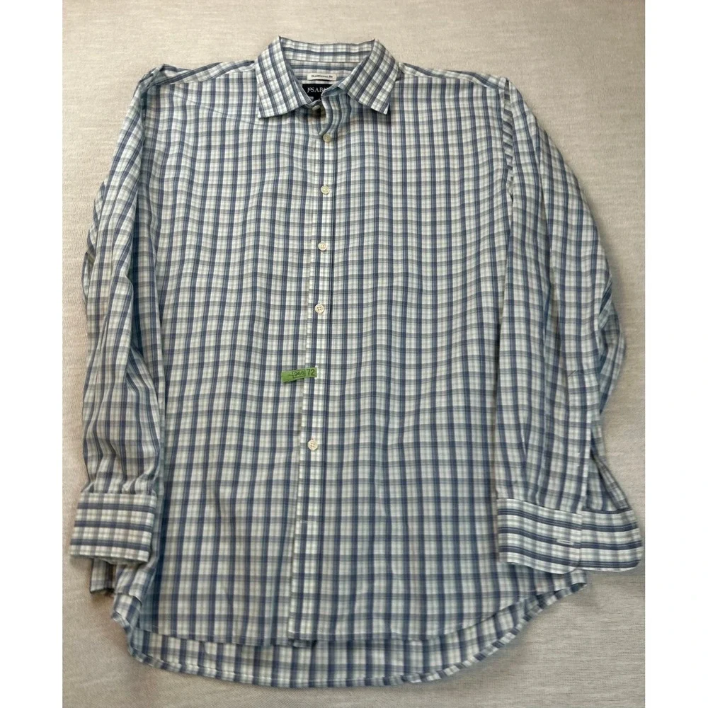 Jos A Bank Traditional Fit Plaid Long Sleeve Button Down Shirt Mens Large - L‎